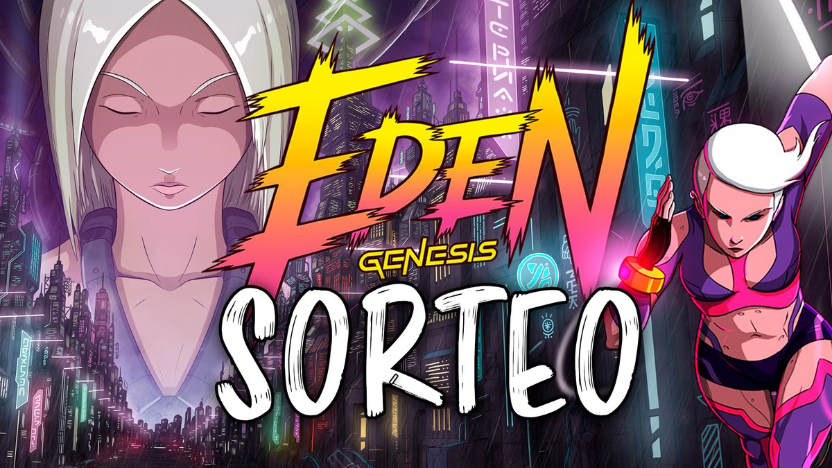 Pues #Sorteo de 3 claves de #EdenGenesis para cualquier plataforma. Condiciones:
👟 Seguir a <a href="/aeternathegame/">Aeternum Game Studios</a> 
👟 RT del post
👟 Comentar: "#EdenGenesis es ...... " y menciona a tantos amigo como puedas.
Hasta final de la semana... #SUERTE