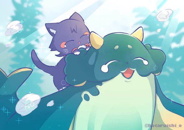 #放浪者 #wanderer 【再録】こわくないよ。(2/2)