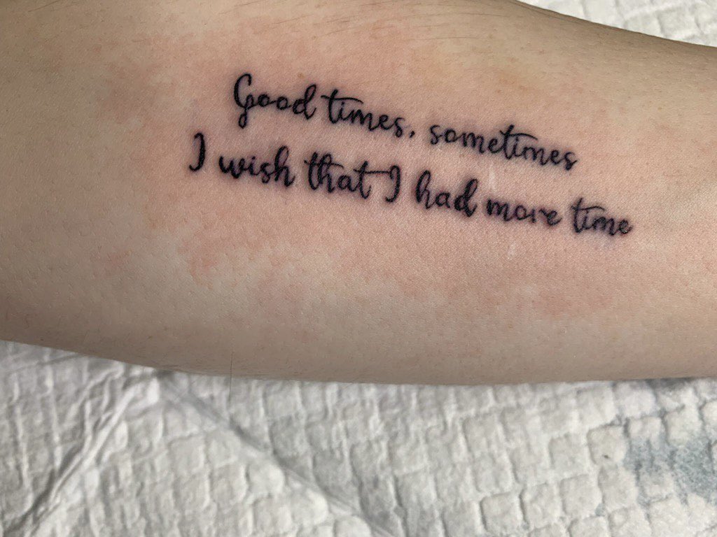 Someone in Australia officially got the first ever Young Orange tattoo ✍🏻