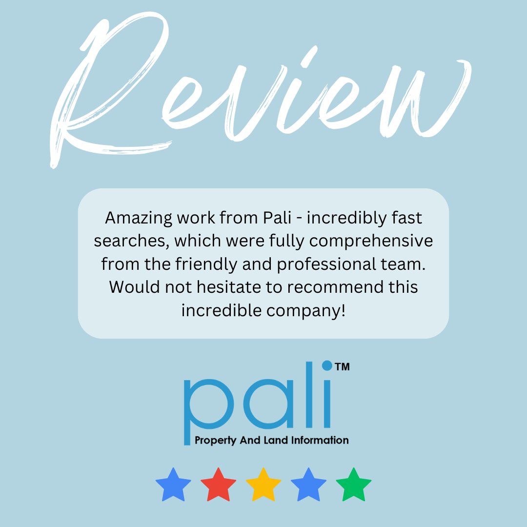 amberpaliltd's tweet photo. Fast, comprehensive searches from our friendly, professional team—that's the @paliltd way. 

Thanks for the recommendation!

#PALI #CustomerFeedback #FastService #ProfessionalTeam https://t.co/SQDPrv2IIf