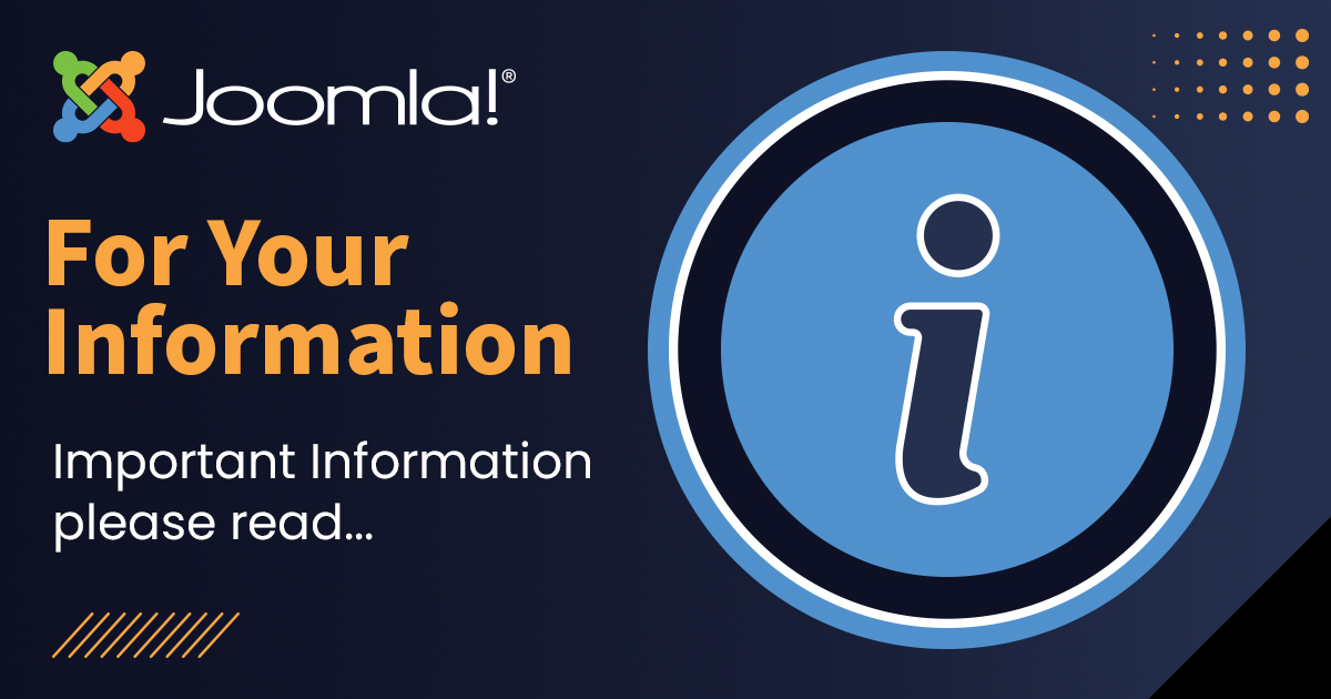 joomla's tweet photo. Yesterday, Joomla 5.1.3 and 4.4.7 were released, however, we've identified a problem affecting Smart Search &amp; Articles Archive. A fix is only necessary if using these specific features. We’re working on Joomla 5.1.4 &amp; 4.4.8. Apologies.

https://t.co/3L736Ab2sl
#Joomla #Joomla5 https://t.co/KrPIDfyL2J