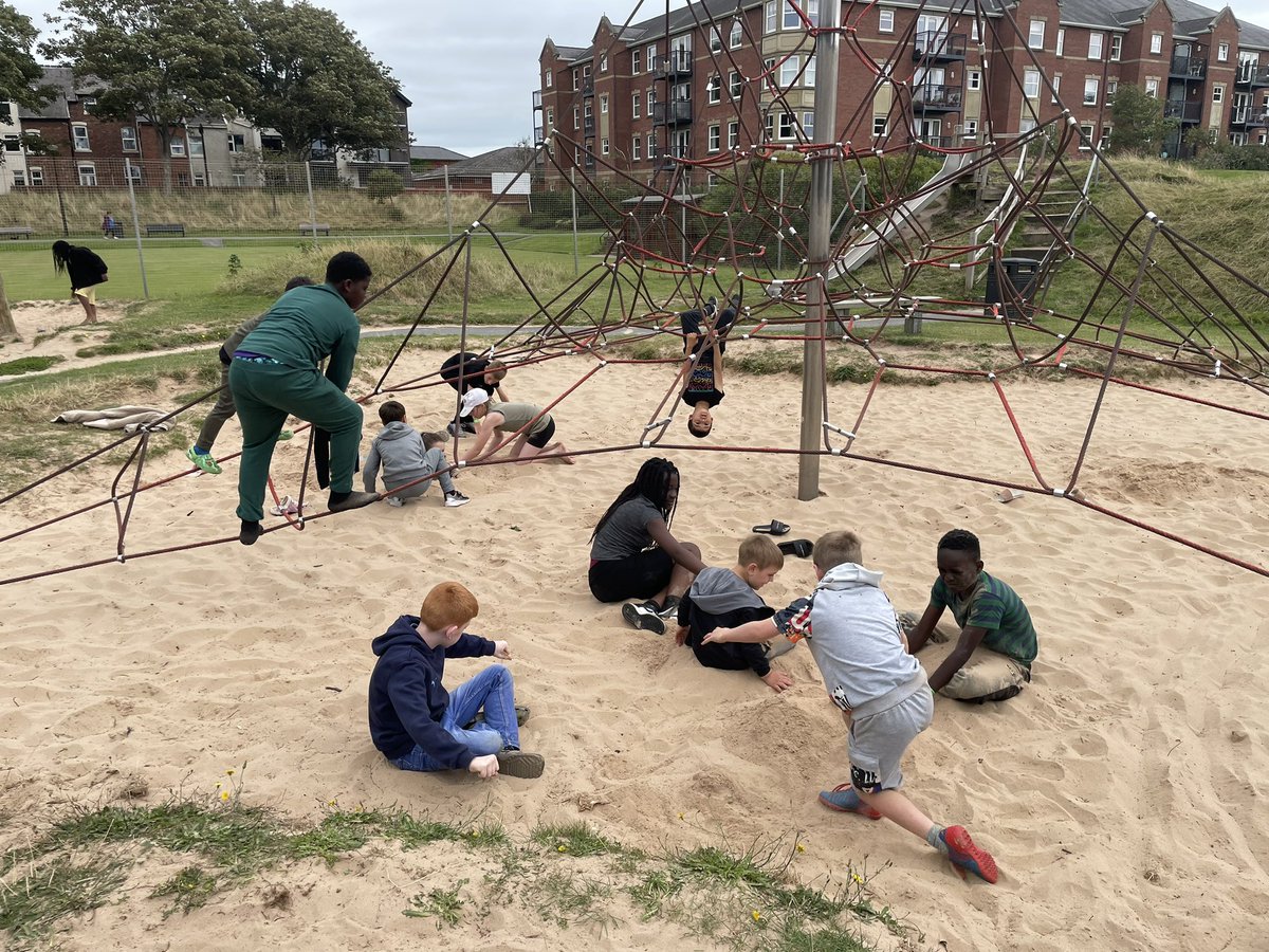 Windy seaside day with playscheme #HAF2024 <a href="/MCRactiveHA/">MCRactive Holiday Activity</a>