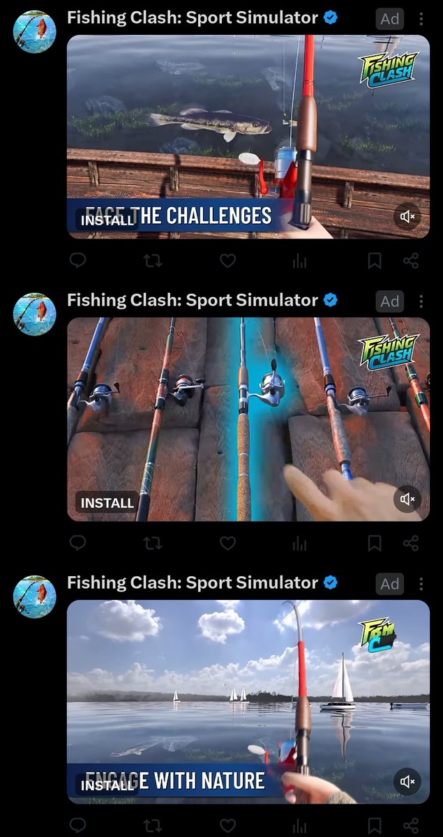 Twitter is so cooked. I just got the same ad three times in a row.

Recently I've also seen stretches of ads getting longer. My longest is 15 in a row.