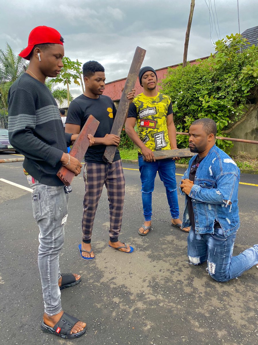Emeka The Keypad Warrior, We Don Finally Catch Emeka….Emeka No Fit Talk Again. Na Only For Social Media Emeka  Dey Get Strength.