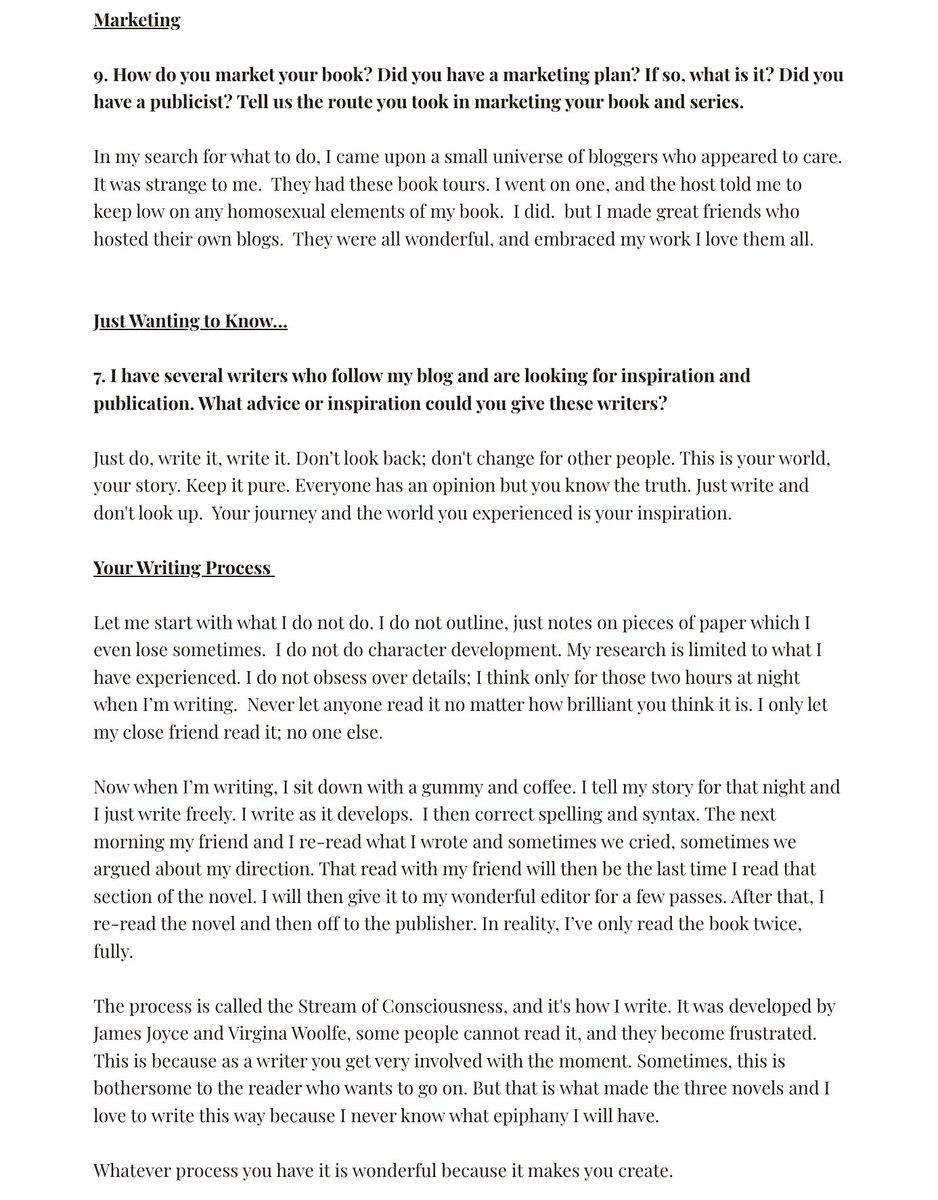 LJ Ambrosio (@authorlambrosio) on Twitter photo One of the most informative interviews I've ever given. Thanks to Kim for giving me the opportunity to discuss my work with her.
<a href="/GoddessFish/">Goddess Fish Promos</a> One of the most informative interviews I've ever given. Thanks to Kim for giving me the opportunity to discuss my work with her.
<a href="/GoddessFish/">Goddess Fish Promos</a>