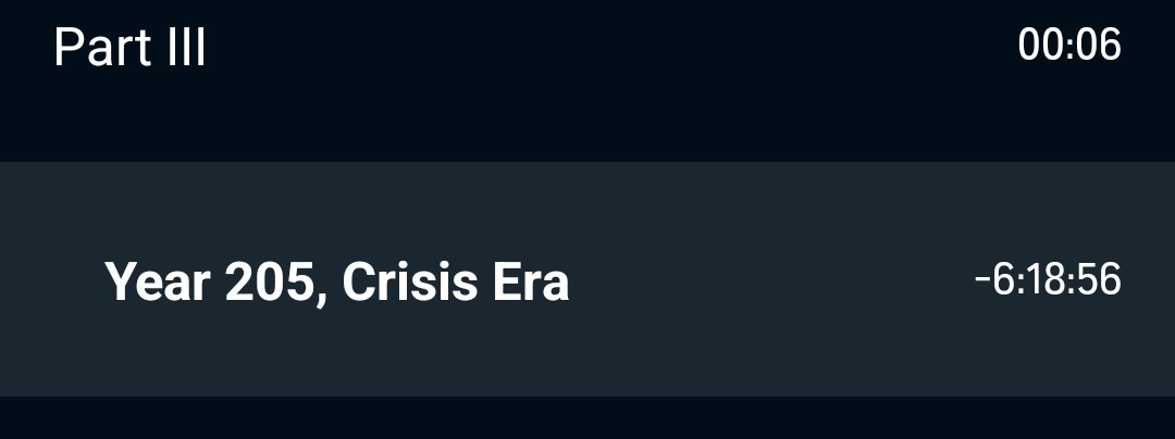 Over 6 hour chapter? Jokes on you I'm into that shit. #TwitterOfTime #ThreeBodyProblem