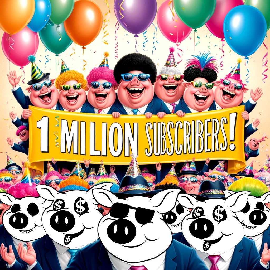 realpigshouse's tweet image. WE DID IT!

Our #PIGS community on Telegram has reached 1 MILLION SUBSCRIBERS!

Thank you for your support! Stay tuned for updates, giveaways, launch date and more!

Coming sooner than you know...

#PIGSCommunity #1MillionStrong #Telegram #Milestone #Grateful