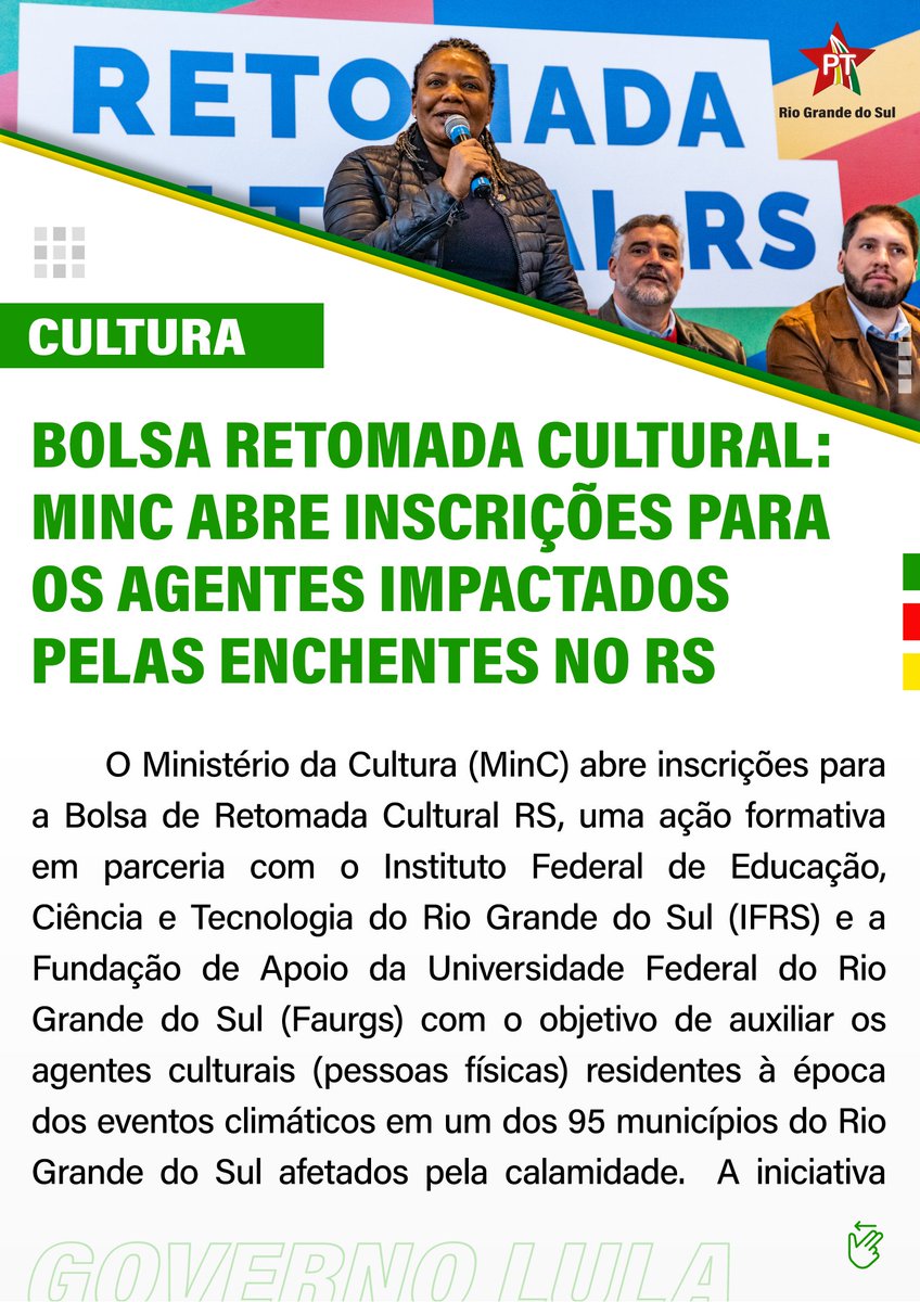 PT do Rio Grande do Sul tweet media