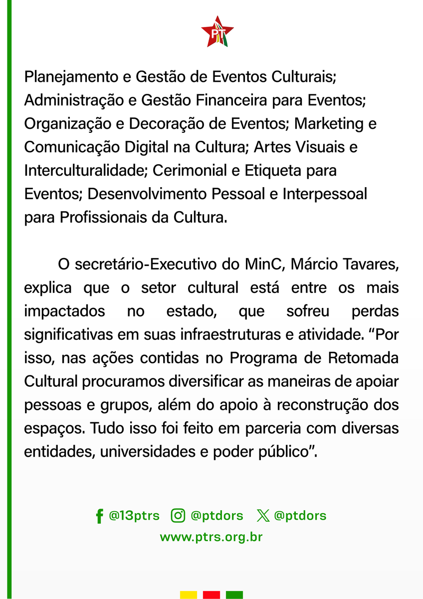 PT do Rio Grande do Sul tweet media