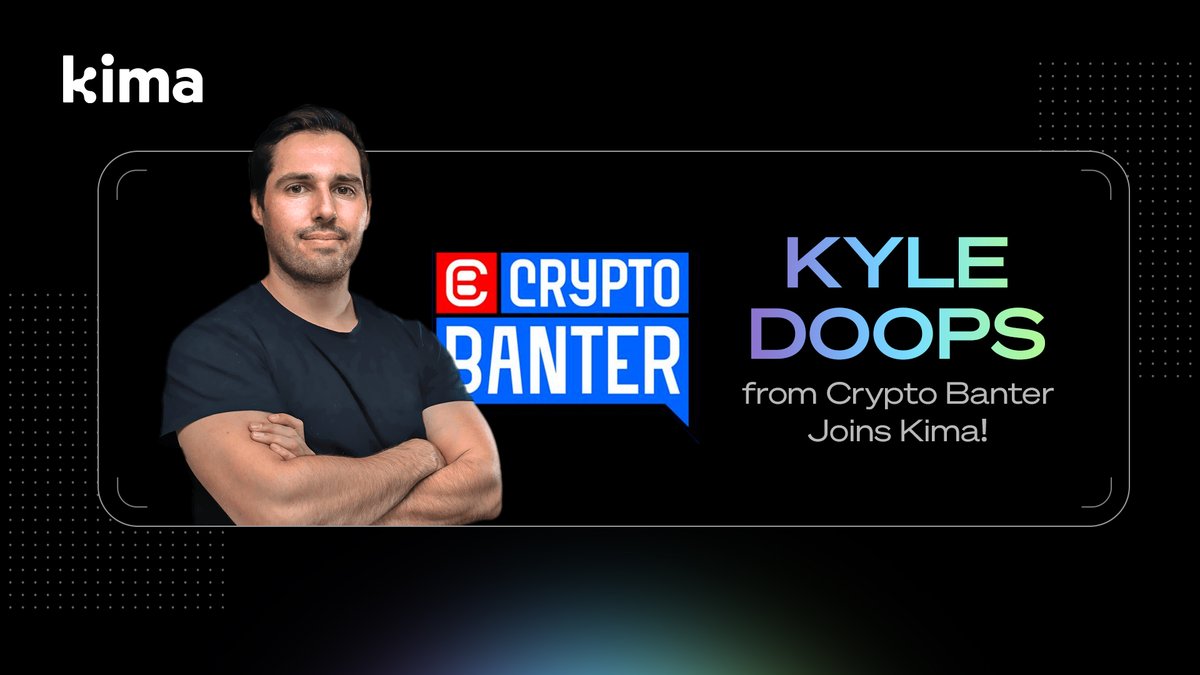 🚀 A New KOL Joins Kima: Meet Kyle Doops! 🚀

👏We’re super excited to announce that <a href="/kyledoops/">Kyledoops</a> from <a href="/crypto_banter/">Crypto Banter</a> is now an Early Supporter of Kima!

Kyle is a Technical Analyst at Crypto Banter🌟, the world's No.1 #crypto channel, bringing you the latest Bitcoin news,