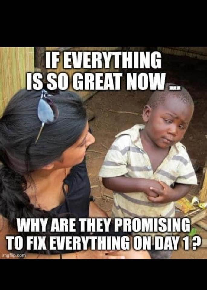 TheWarden001's tweet photo. They must think we are stupid https://t.co/0orvcODZ3n