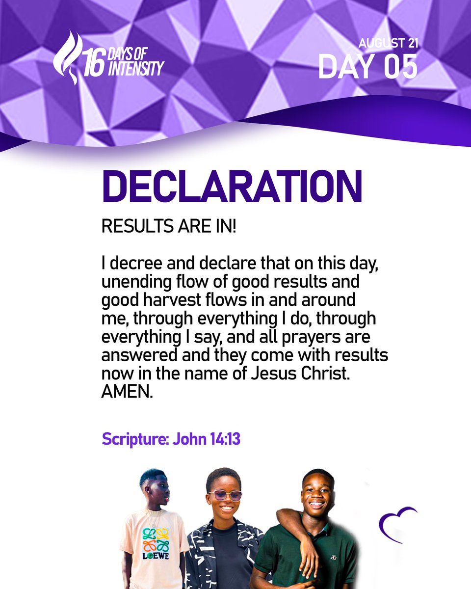 EvangelistKOD's tweet image. Make these declarations to yourself today to empower you you in the remaining days of our 16 Days of Intensity.

#Christian
#16DaysOfIntensity
#God