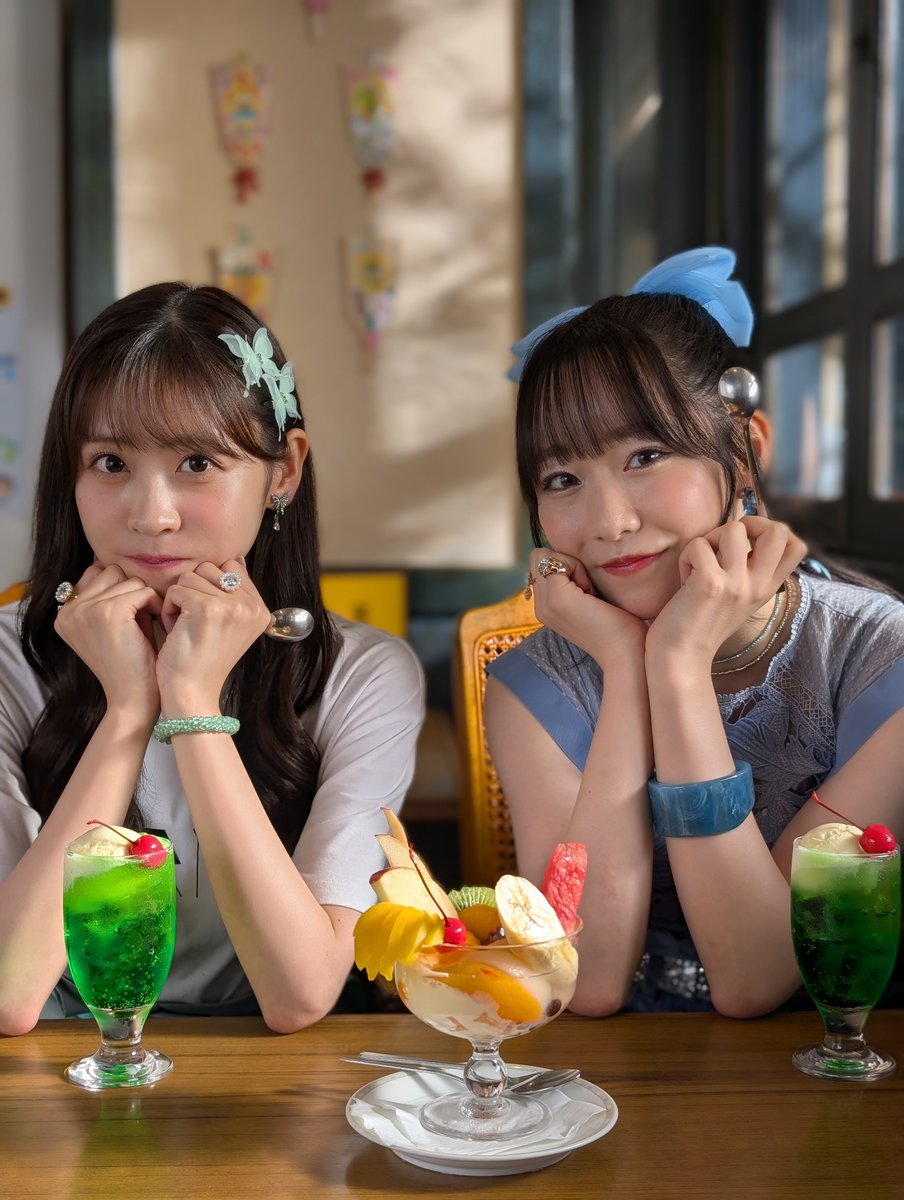 Google Pixel｜au ✖️ FRUITS ZIPPER 純喫茶でのオフショット公開