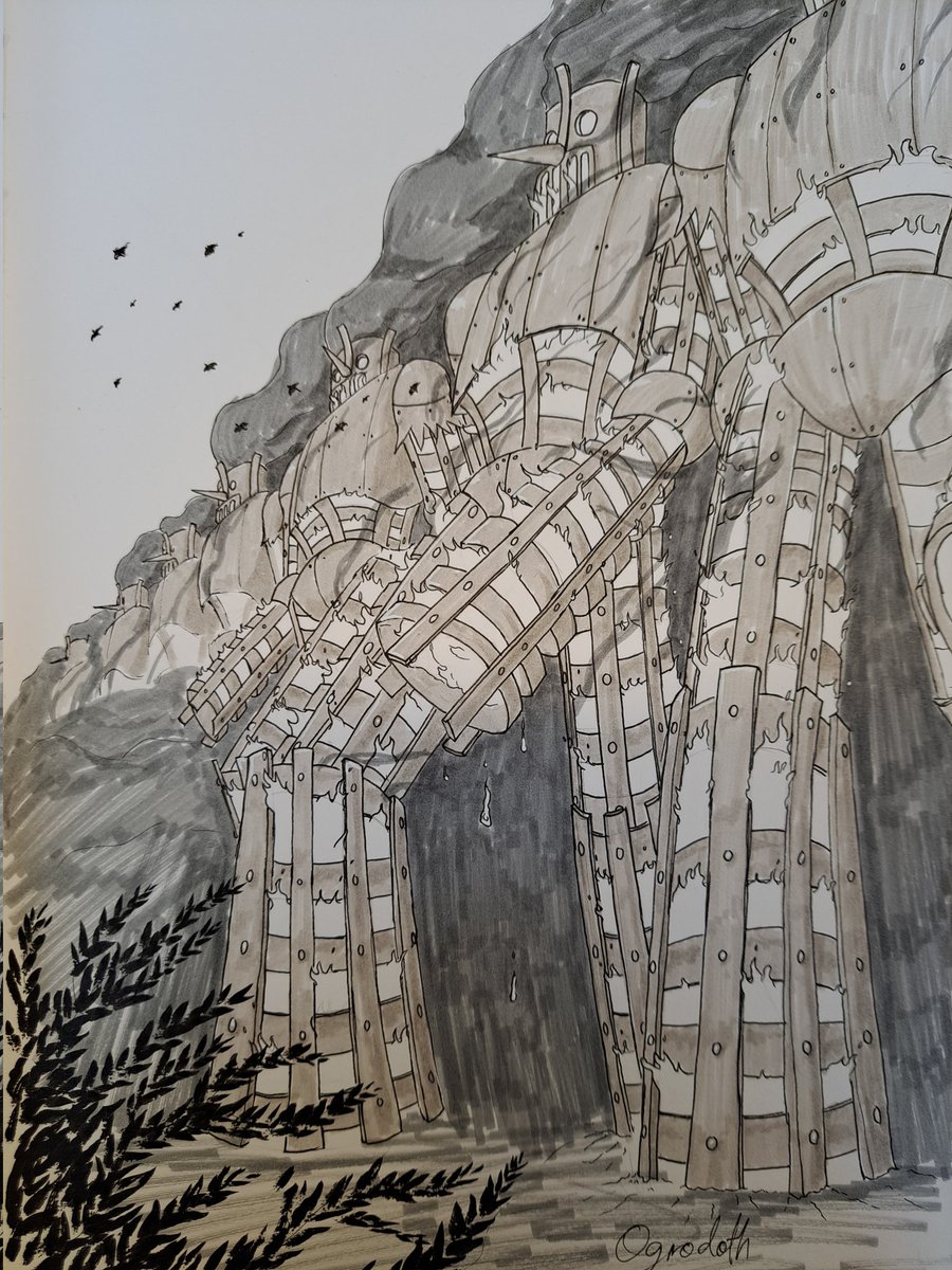 Ogrodoth's tweet photo. Marching golems

#art #drawing #drawingart https://t.co/yQRdIUhkV0