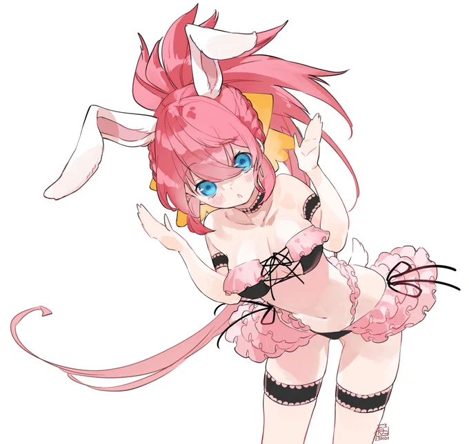 あっれ?しかも今日もバニーの日です?このまえバニった気がするのですが。何回あってもよいものですね!バニーアキナも置いておきましょうそうしましょう。( ⁎ ᵕ ω ᵕ ⁎)ぴょ～ん。 