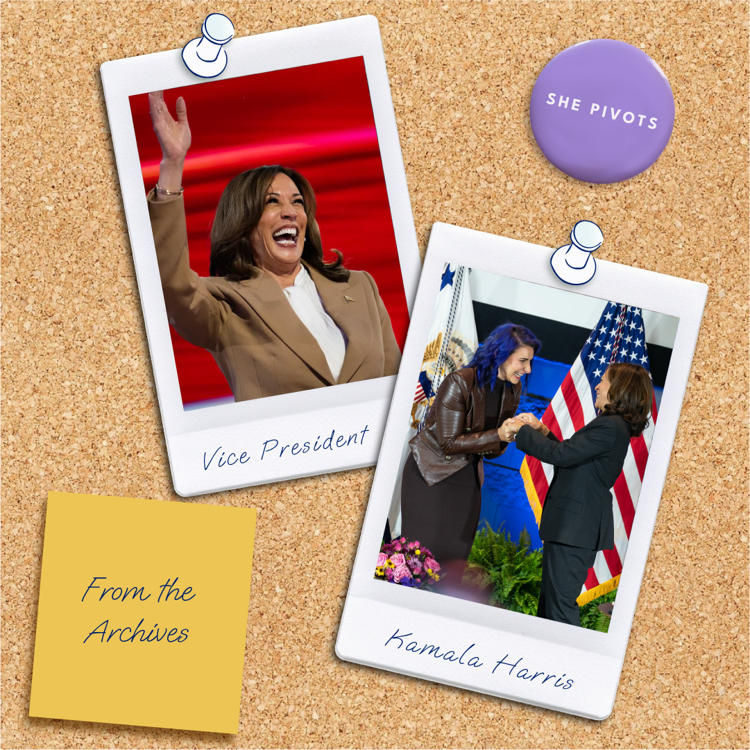 She Pivots (@shepivotsthepod) on Twitter photo <a href="/EmTSuss/">Emily Tisch Sussman</a> is live from the <a href="/DNC/">Democratic Party</a> this week. We're celebrating by re-releasing our episode with VP <a href="/KamalaHarris/">Kamala Harris</a>! This conversation is timely, as it dives into the personal experiences that influenced Harris's decision to go into politics. Listen now 🎧- link.chtbl.com/VPHarrisReRele… <a href="/EmTSuss/">Emily Tisch Sussman</a> is live from the <a href="/DNC/">Democratic Party</a> this week. We're celebrating by re-releasing our episode with VP <a href="/KamalaHarris/">Kamala Harris</a>! This conversation is timely, as it dives into the personal experiences that influenced Harris's decision to go into politics. Listen now 🎧- link.chtbl.com/VPHarrisReRele…