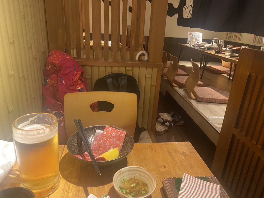 ぶるーみんと呑みきた