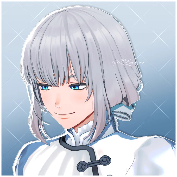トレハンオベロンくんのヘアアレンジ本当にかわいい モデル:覚様 アクセサリ:MIT$U様