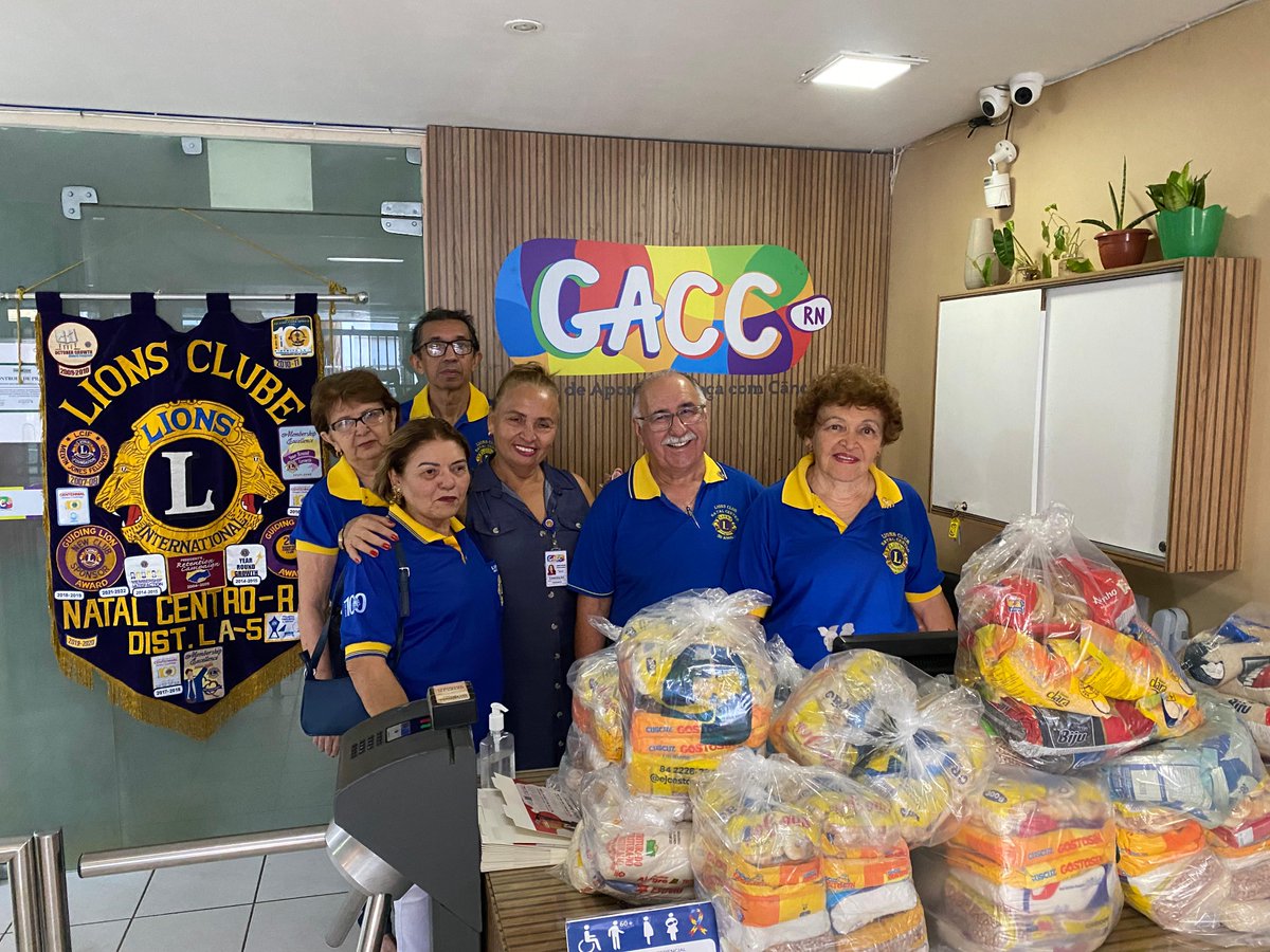 gaccrn's tweet photo. 🌟 Gratidão ao Lions Club! 🌟 Agradecemos imensamente pela doação de alimentos que fará uma grande diferença na vida das crianças e famílias que assistimos. 🙏💛 Vocês são parceiros incríveis e seu apoio é fundamental para nossa missão. Juntos, transformamos vidas! #GACCRN https://t.co/DAg4dRUswP