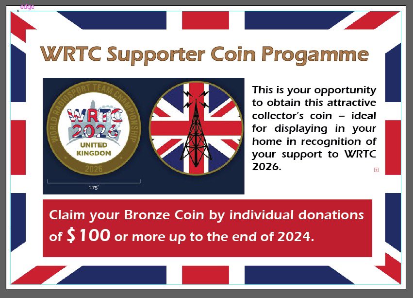 SomChamp's tweet image. Please come to show us your support at WRTC2026 booth (A11) at Tokyo Ham Fair 2024.  All proceeds will go directly to the UK Organizing Committee to help fund the World Radiosport Team Championship in 2026.

#WRTC2026