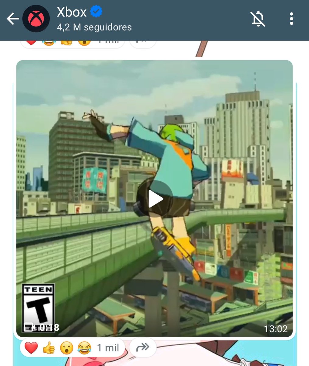 cronicadearaque's tweet photo. Possible REMASTER of the title “Jet Set Radio Future”, coming to consoles! https://t.co/A5BLVgF2UN