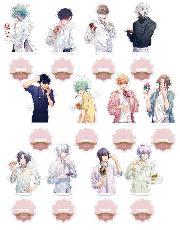 オトメイト×ビーズログ 缶バッジ with sweets ルーカス 44個 オトメイト×ビーズログ】「with sweets」トレーディング缶バッジ Vol.4