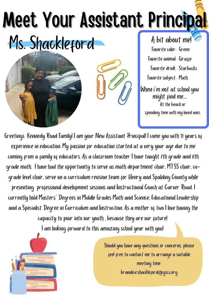 Kennedy Road Middle tweet media