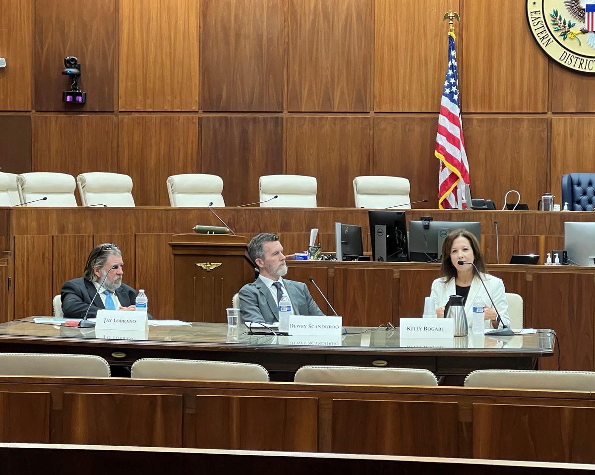 perrydampf's tweet image. #PerryDampf mediator, Kelly Bogart, joined the Federal Bar Association New Orleans Chapter's CLE as a panelist for the "Report Card of the EDLA's Hurricane Ida Case Management Strategy." They discussed the effectiveness of the CMO governing most Hurricane Ida cases in the EDLA.