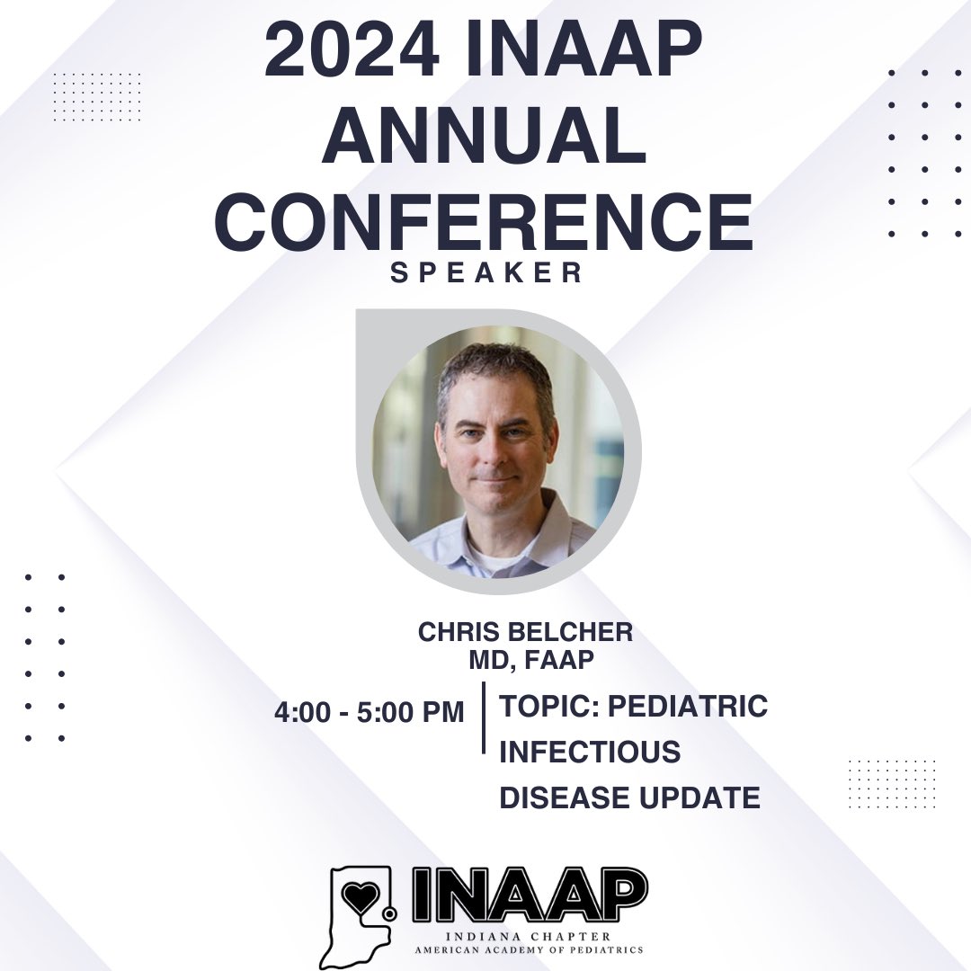 Tomorrow’s the big day! 🤩🥳 Our final speaker highlight is Dr. Belcher, who will be sharing the latest updates on Pediatric Infectious Diseases.