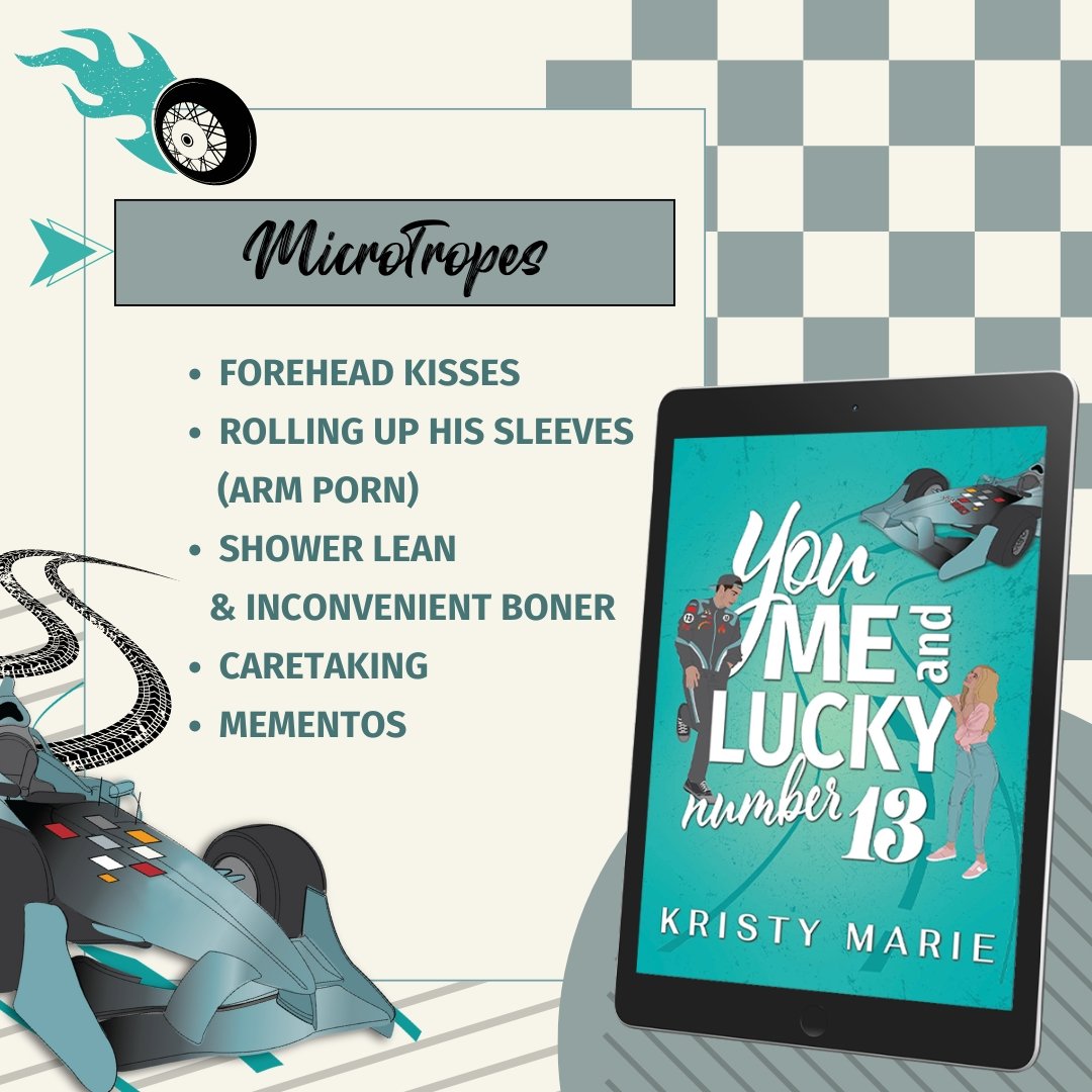 addict_sc's tweet photo. Attention, fans of fake dating, Formula 1, and forced proximity! You, Me, and Lucky Number 13, an upcoming romcom by @authorkristym, is headed your way in less than one month! 🏁

Release Date: 7/7/24

Sign up for an ARC:
https://t.co/TchhpZYh1S

TBR: 
https://t.co/u1XkDsaP1U https://t.co/XZEh8gIopk