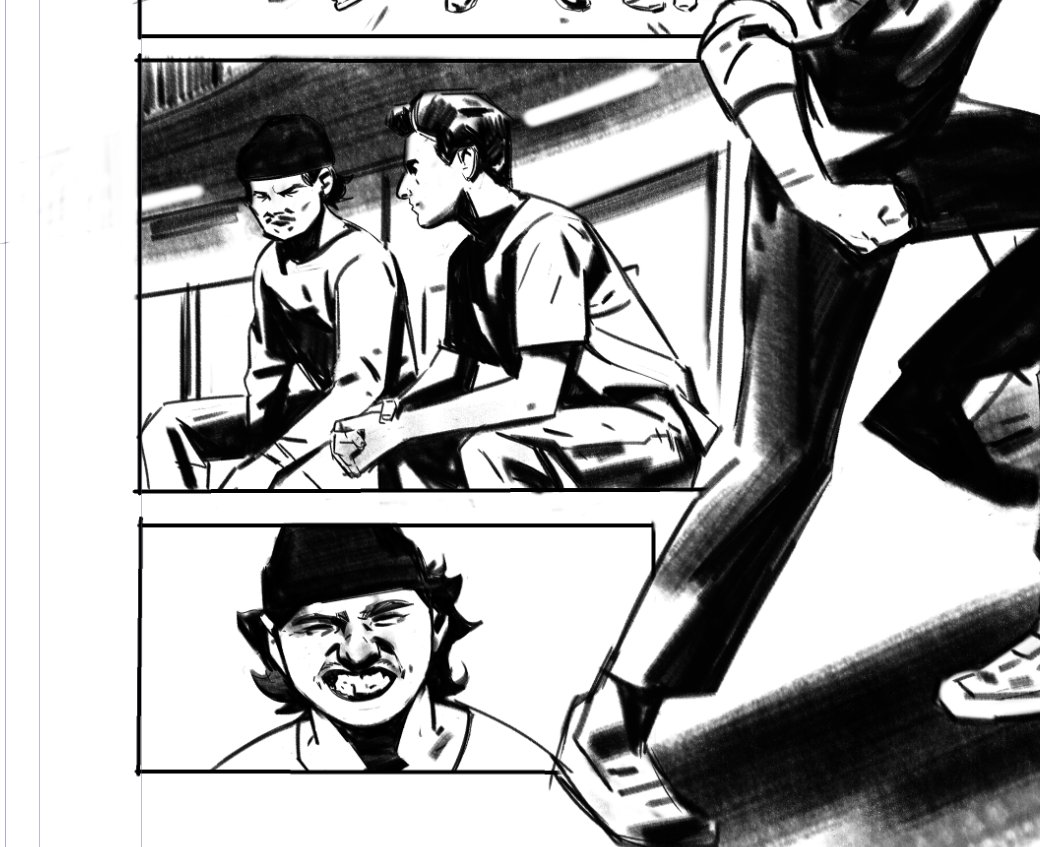 BarzaMaysam's tweet photo. We all have some story to tell. 
A graphic novel illustrated by me. 
Amsterdam Asylum 1999 
Barza © 2024 #illustrationartists #comicbook #illustration #graphicnovel #maysambarza #barza https://t.co/udSbnHhyPE