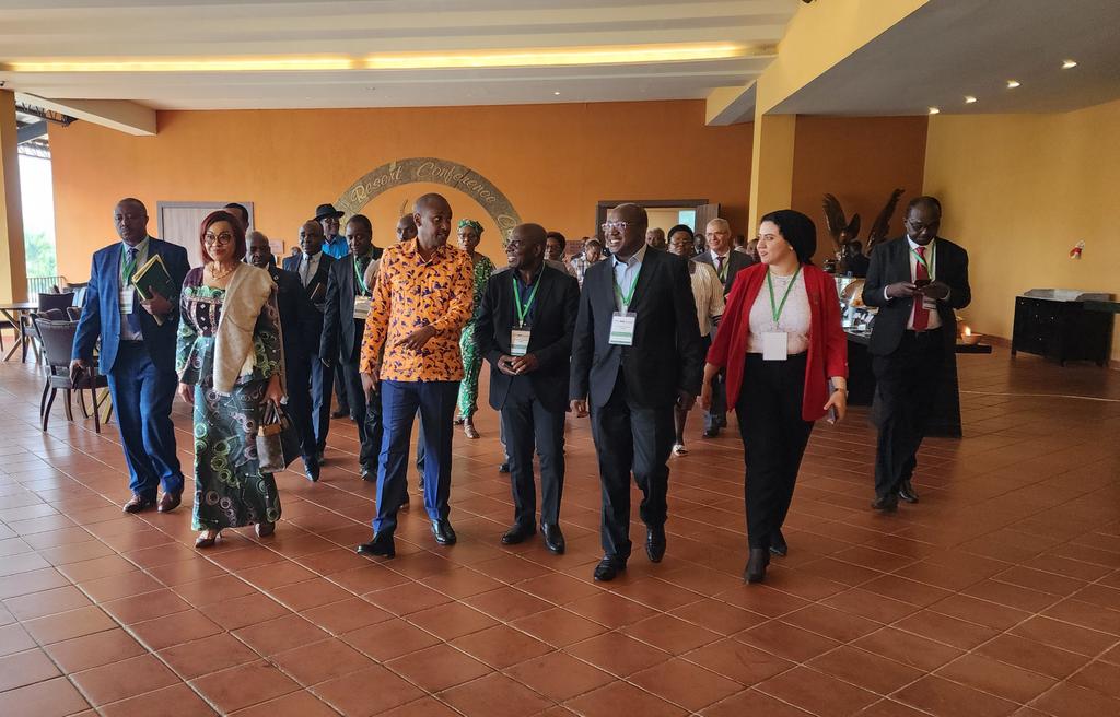 I had great interactions with H.E Hon 
<a href="/FrankTumwebazek/">Frank K Tumwebaze,MP: Isaiah 41: 11</a> Minister of Agriculture(#MAIAF)as we prepared to meet H.E <a href="/KagutaMuseveni/">Yoweri K Museveni</a> the president to discuss the hosting of the Extraordinary summit on #PostMalabo in January 2025 in Uganda