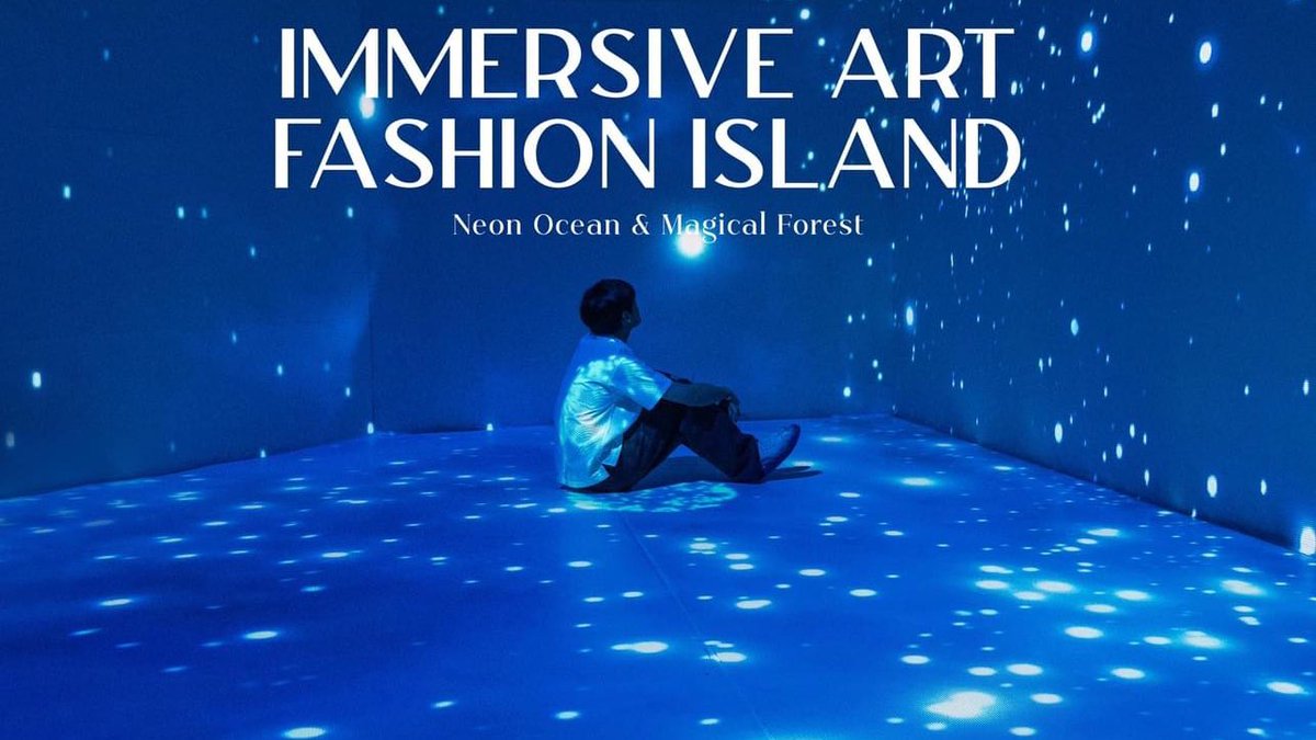 flyingwhalemag's tweet photo. Immersive Art Fashion Island
Neon Ocean &amp; Magical Forest

📍พิกัด: Fashionisland ชั้น 3 โซน Newisland (ตรงข้าม Harbourland)
🗓ระยะเวลา: วันนี้ - 8 ตุลาคม 2567
⏰เวลา: 11.00 – 20.30 น.
🎫ค่าเข้า: 199 https://t.co/A4lMyDAGmQ