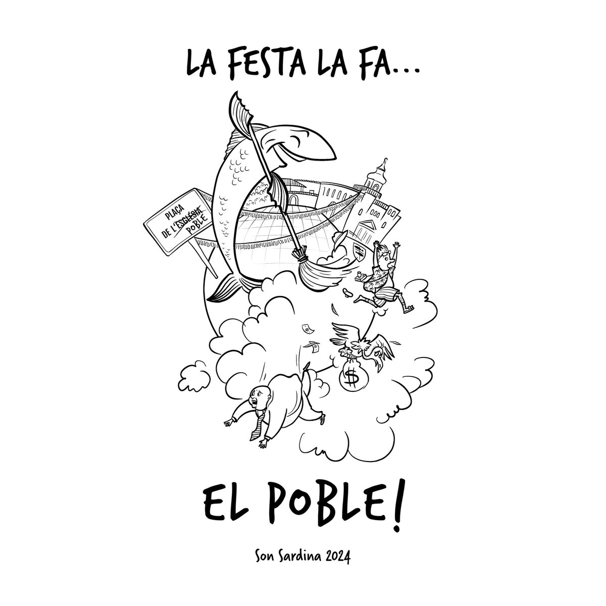 procespobleviu's tweet photo. 🎉S'acosten festes i la comissió ha tret la camiseta 2024. Comprar-la és aportar gra d'arena i implicar-se en la lluita en favor d'espais públics pels col·lectius que donen vida al poble.

👕Aquest divendres, a la merceria: totes les talles, 12 €

LA FESTA LA FA EL POBLE! https://t.co/jjobOJamGo
