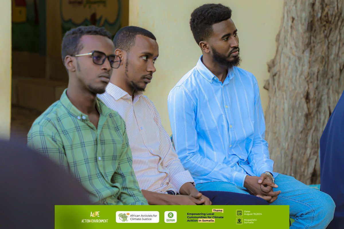 Action for Environment (@action4environ) on Twitter photo Empowering local communities is crucial! <a href="/DaudUlusow/">Daud Ulusow</a> emphasized the need for IDPs to make their own decisions on climate change impacts. Together, weโre driving change.
๐
#AACJ
#ClimateAction
#IDPs
#A4E Empowering local communities is crucial! <a href="/DaudUlusow/">Daud Ulusow</a> emphasized the need for IDPs to make their own decisions on climate change impacts. Together, weโre driving change.
๐
#AACJ
#ClimateAction
#IDPs
#A4E