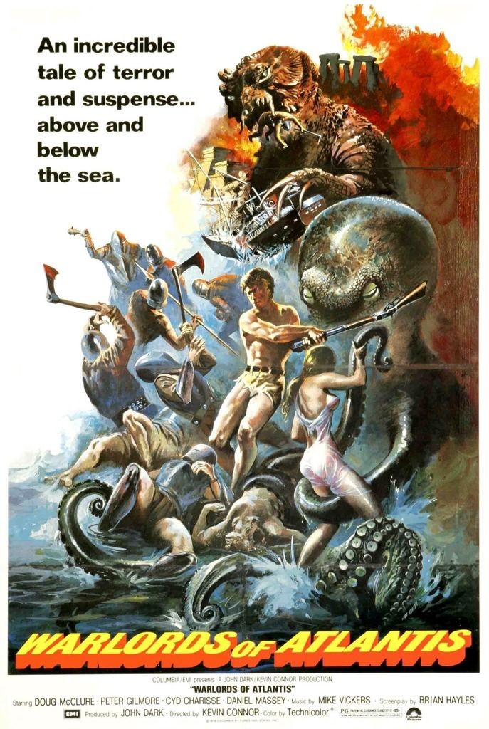 TKerouac76's tweet photo. Don't know the movie, but that's a great cover #WarlordsOfAtlantis https://t.co/PXzkalA6Tz
