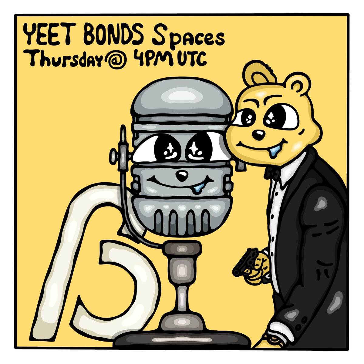 YeetBonds sbaces with <a href="/Bond_Protocol/">Bond Protocol</a> on Thursday

We know y'all can't read so we'll talk about it in a way even you mouthbreathers can understand

x.com/i/spaces/1kvJp…