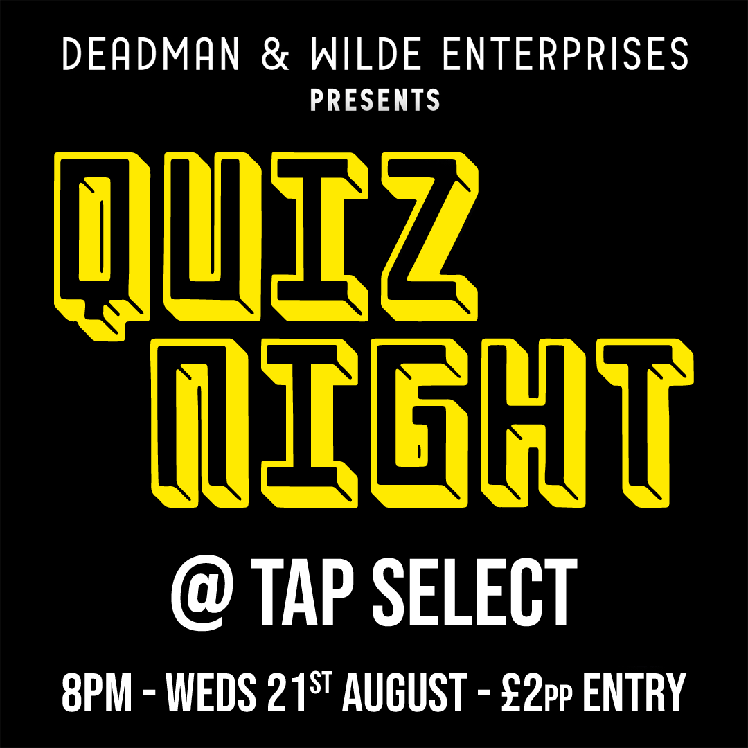 TapSelectBar's tweet image. QUIZ NIGHT TONIGHT

You could feel it in the air, couldn't you? The third Wednesday of the month is here again and that means it's time for some trivia!

Kitchen is open 5pm-8pm if you some tea, but please try and get down as early as you can as it will be busy from 7pm onwards