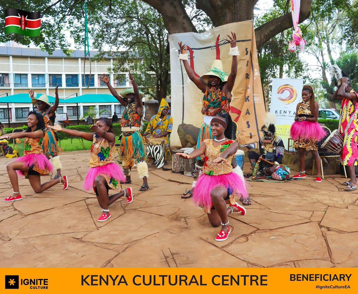 ignite_ea's tweet photo. 🚨ATTENTION ATTENTION🚨

Congratulations are in order for beneficiary @CultureCentreKE 🎉🎉

The Kenya Cultural Centre, as part of their granted project, developed a formal poetry theatre curriculum that is adaptable to the needs of artists from different regions in Kenya. https://t.co/3g5taIIMms