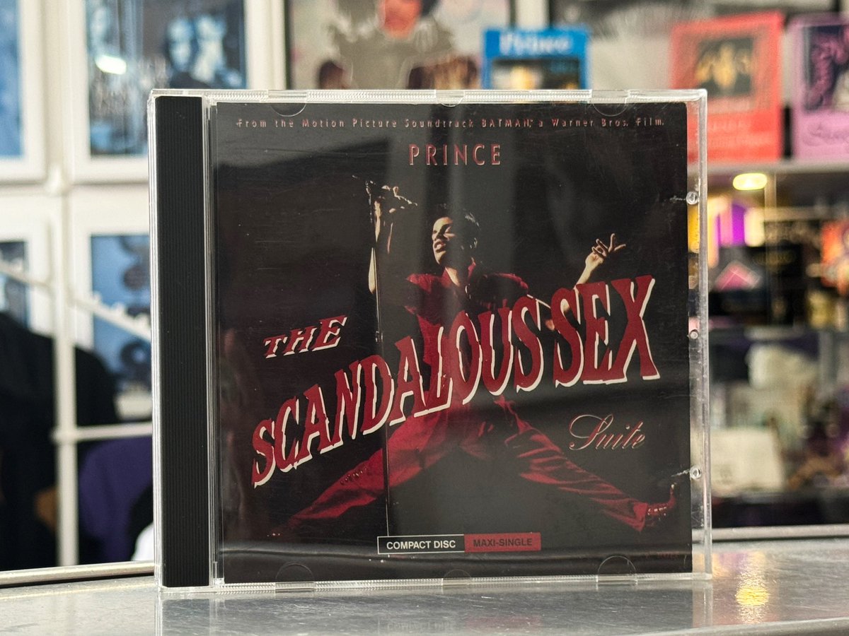 RockItPoolePRN's tweet photo. Just added to our Back In Stock section the incredible 31 Minute long Scandalous Sex Suite CD Single from 1989
https://t.co/DcCRN2rpG9
See what else is NEW IN via the link
#Prince #Prince4Ever #PrinceCD #Batman #PrinceFamily #PrinceRogersNelson #PrinceCollection https://t.co/5OfHQX5L5e