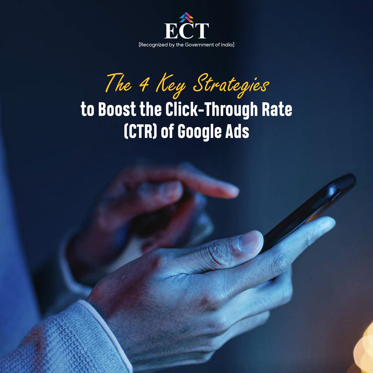 ECT4's tweet image. Struggling with poor click-through rate (CTR) on Google Ads? Check out this carousel.

#socialmediamarketing #educationandcareertimes #googleadsoptimization #landingpageoptimization #sixpl #newdelhi #connaughtplace #wednesdaywisdom #careerbuilding #googleadstips #ectcourse