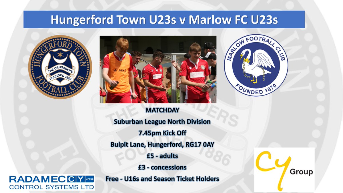 HungerfordTown's tweet image. It's our first ever @HungerfordU23s  game tonight at Bulpit Lane 

Come up and support the team

Season Tickets holders free of course 

🖤🤍🖤🤍
