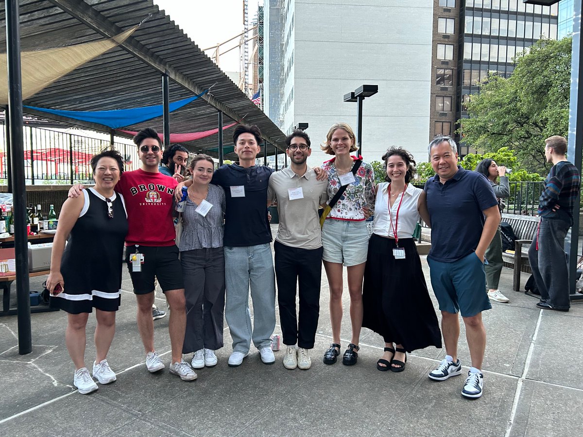 We kicked off the school year by welcoming our new incoming graduate school class of 2024 with a fun BBQ dinner - hosted by our 2nd year IMP students! Glad to have Izzy, Riley, Kasra, Andrew, Bella, and Cristian join the IMP program! (photo with program directors Joe and Theresa)