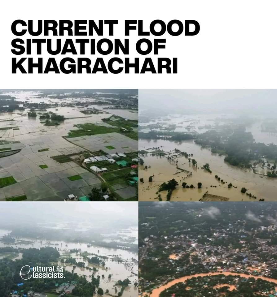 junaed_aman's tweet photo. #AllEyesOnFeni 
#Feni 
#Flood 
#BangladeshFlood
#Tista 
#muhuri 
#khagrachari https://t.co/YEuWL7x9aE
