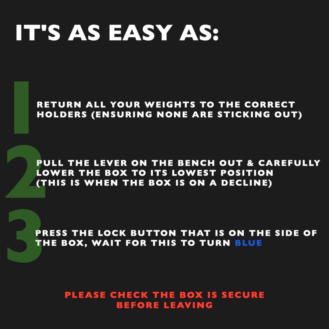 Have you ever wondered how you can lock our boxes? 

Here is our 3 step guide!