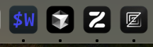 All the new cool kids turning to the dark side now? 

I wish they have a way to change the icon's color

<a href="/cursor_ai/">Cursor</a> <a href="/zeddotdev/">Zed</a> <a href="/wezfurlong/">Wez Furlong</a>  #zenbrowser