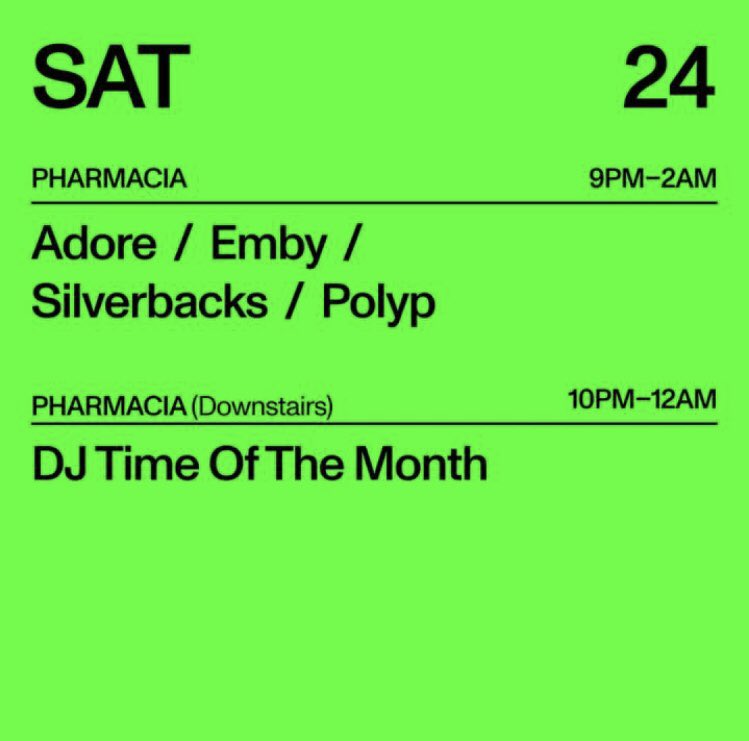 Adore (@adore_galway) on Twitter photo Limerick!!
We play <a href="/FeileNaGreineLK/">Féile Na Gréine</a> in Pharmacia this Saturday the 24th with Emby, Silverbacks and Polyp ❤️ Limerick!!
We play <a href="/FeileNaGreineLK/">Féile Na Gréine</a> in Pharmacia this Saturday the 24th with Emby, Silverbacks and Polyp ❤️