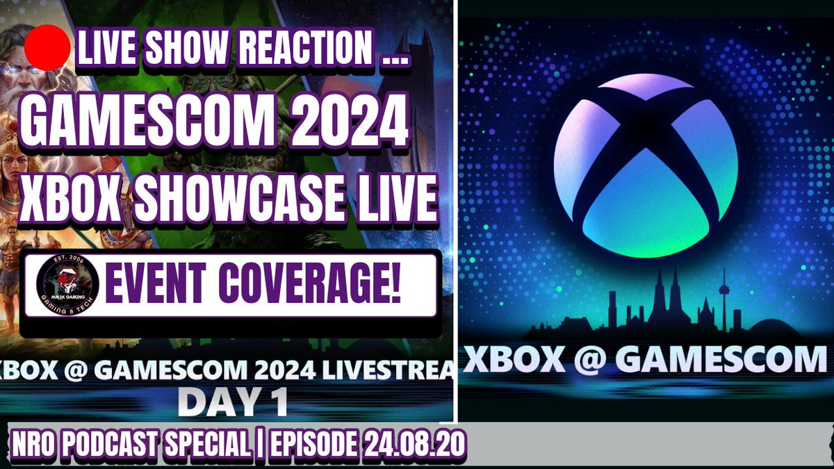 GeixE90234's tweet image. LIVE - 🔴XBOX GAMESCOM 2024 - Day 1: Live Reaction!

youtube.com/live/SfBRi2qJX…

#GamesCom2024 #Xbox #MM2KGaming