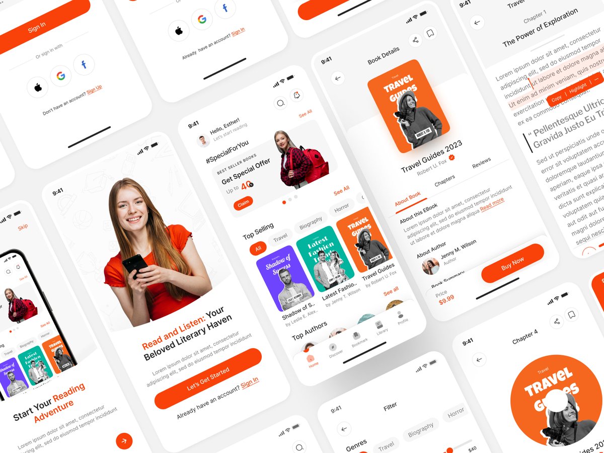 insight_lancer's tweet image. Ebook and Audio Book Mobile App UIUX Design | Figma
Visit Full Design : behance.net/gallery/206048…

#ebookapp #audiobook #appui #figma #appui #design #app #usa #uk #startup #bookreadingapp