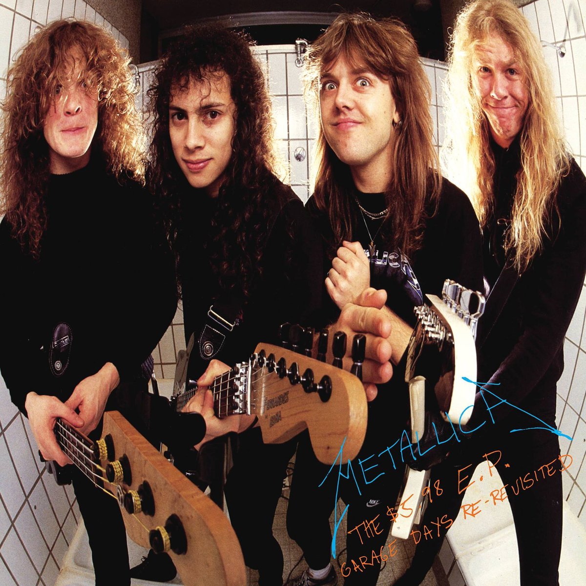 Metallica's tweet photo. “The $5.98 E.P. - Garage Days Re-Revisited” was released 37 years ago #OnThisDay in 1987!

Which of these cover songs is your favorite? https://t.co/MOQtFPKGTV